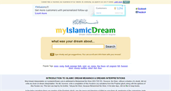 Desktop Screenshot of myislamicdream.com